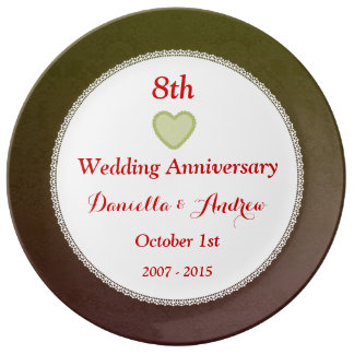  8th  Wedding  Anniversary  Gifts T Shirts Art Posters 