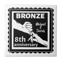 8th wedding anniversary traditional gift bronze