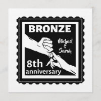 8th wedding anniversary traditional gift bronze
