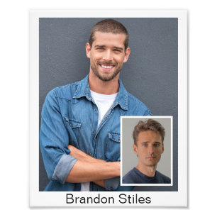 8x10 Acting Headshots for Casting Calls   Insert P Photo Print