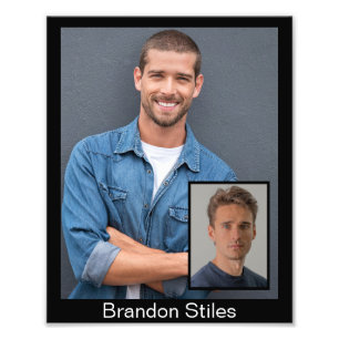 8x10 Acting Headshots for Casting Calls   Insert Photo Print