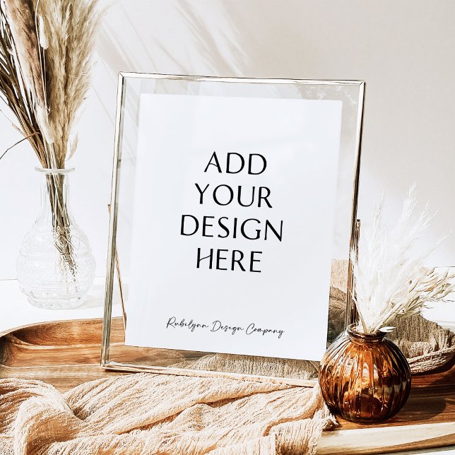 8x10" Custom Sign Printing, Upload Your Own Design (Creator Uploaded)