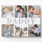 8x10 "Daddy" Fathers Day Kids Photo Collage