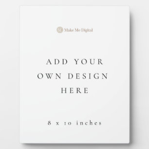 8x10 inch Poster Sign Plaque