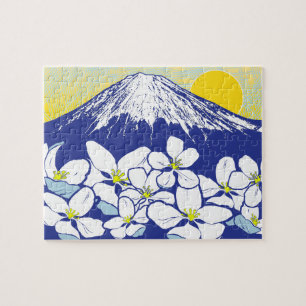 8x10 Mt. Fuji Puzzle for Colorblind People