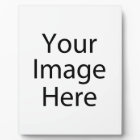 8x10" Plaque Photo Panel with Easel