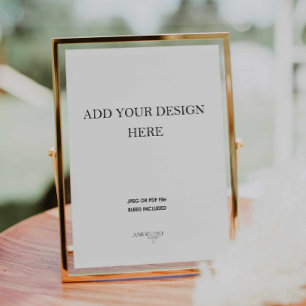 8x10" Poster Portrait Wedding Sign Printing