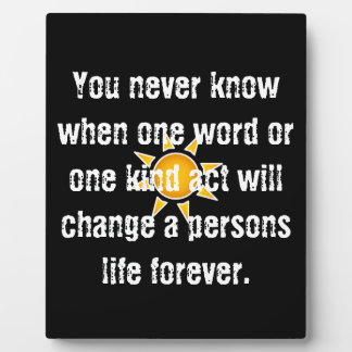 8x10 With Easel Plaque