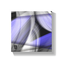 8x8" Lavender Moon Trend Abstract Art Violet