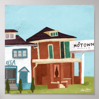 8x8 Motown Print