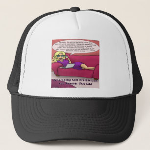 900 Number Geeky SEO Girls Gone Trucker Hat