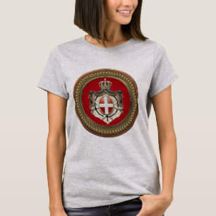 [900] Order of Malta - SMOM Coat of Arms T-Shirt