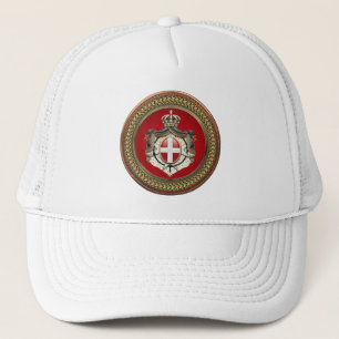 [900] Order of Malta - SMOM Coat of Arms Trucker Hat