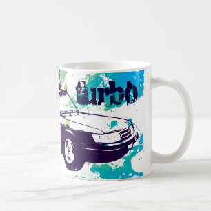 900-vert turbo mug- grunge blue/green coffee mug