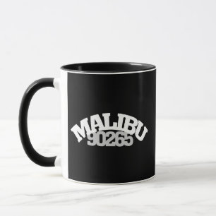 90265 Malibu California Zip Code Pacific Coast Hwy Mug