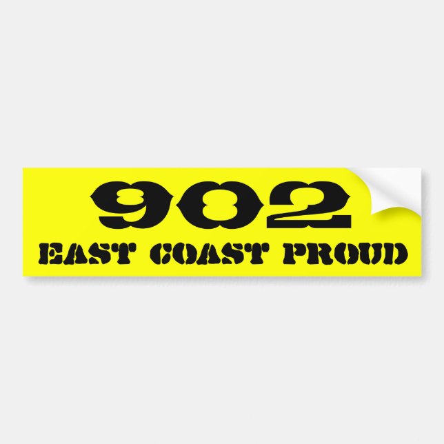 902 Bumper Sticker (Front)