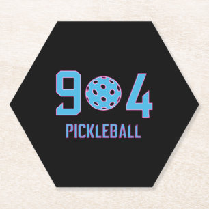 904 Pickleball   Paper Coaster