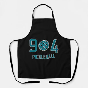 904 Pickleball Teal Apron