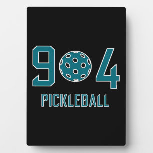 904 Pickleball Teal   Plaque