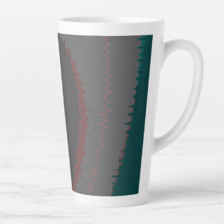 906 The World Is Abstract Latte Mug