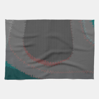 906 The World Is Abstract Tea Towel