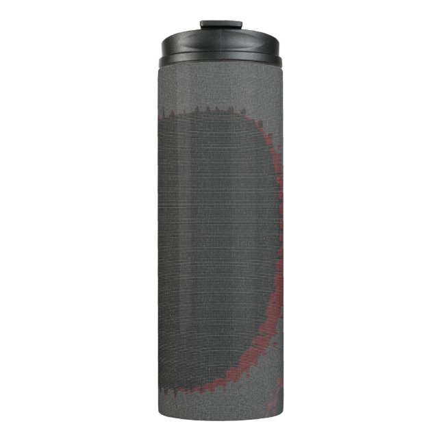 906 The World Is Abstract Thermal Tumbler (Front)