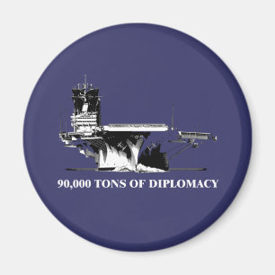 90,000 tons of diplomacy magnet