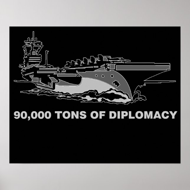 90,000 Tons of Diplomacy: Navigating Global Relati Poster (Front)