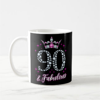 90 And Fabulous 1929 90Th Coffee Mug