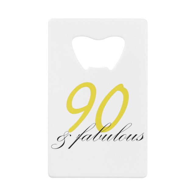 90 & Fabulous (Front)