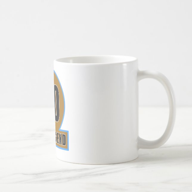 90 The Legend Birthday Designs Coffee Mug (Right)