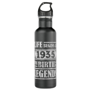 90 Year Old 1935 Birth Of Legend 90th Birthday 710 Ml Water Bottle