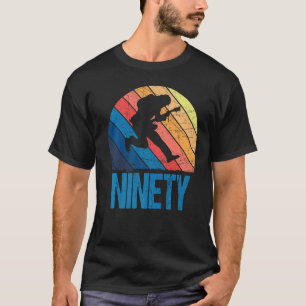90 Year Old 90th Birthday Man Guitar Player Guitar T-Shirt