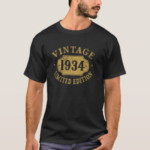90 years old 90th Birthday Anniversary Best Limite T-Shirt
