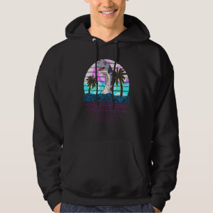 90s 80s Retro Brachiosaurus Vaporwave Aesthetic Hoodie