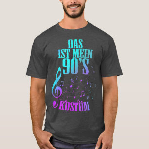 90s 90s costume retro music theme T-Shirt