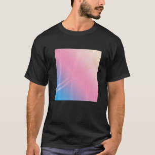 90s Aesthetic - Pink Blue Abstract Graphic Premium T-Shirt