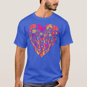 90s Art Love Sakura Japan Flower Vaporwave Cherry T-Shirt