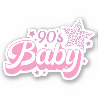 90's Baby Custom-Cut Vinyl 