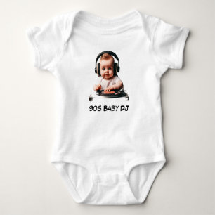 90s Baby DJ Body Suit Baby Bodysuit