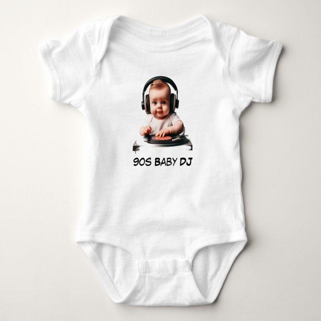 90s Baby DJ Body Suit Bodysuit (Front)