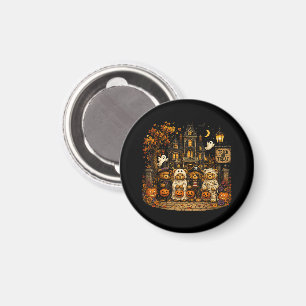 90s Bears Halloween Trick or Treat Vintage Magnet