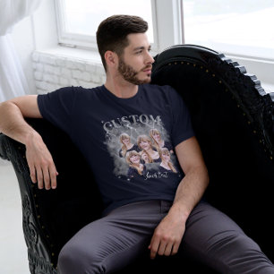 90's bootleg rap tee custom photo T-Shirt