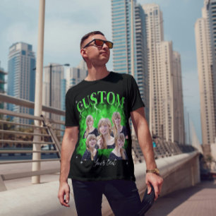 90's bootleg rap tee custom photo T-Shirt