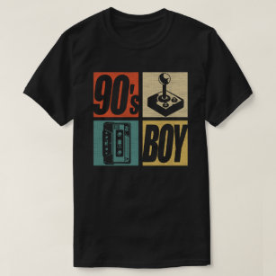 90s Boy 1990s Fashion 90 Theme Party Nineties  T-Shirt