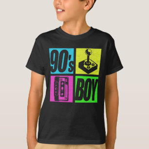90s Boy 1990s Fashion 90 Theme Party Nineties T-Shirt
