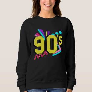 90s Costume Theme Party 90s Outfit Retro Party Sweatshirt