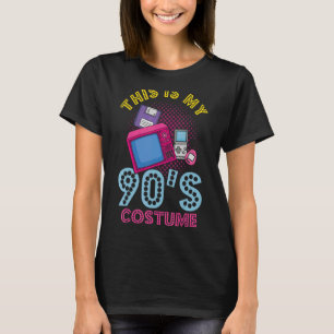 90's Costume This Is My 90's Costume 90s Girl 90s  T-Shirt