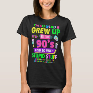 90s Design For Women Rave Outfit & 90s Festival Co T-Shirt