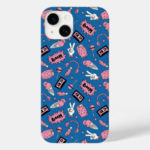 90s Doodle Pattern Case-Mate iPhone 14 Case